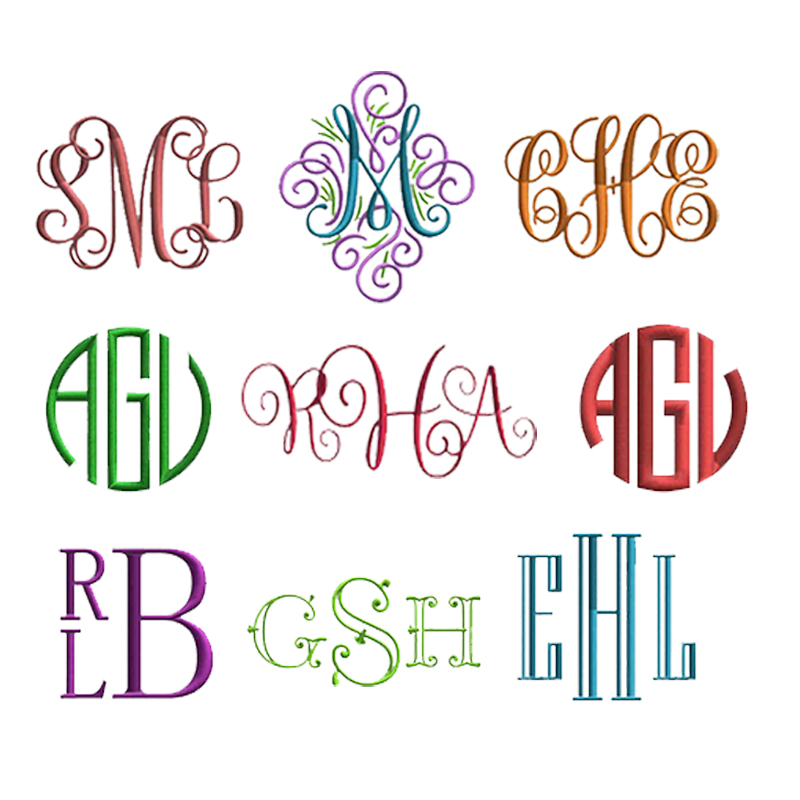 Most Popular Free Embroidery Monogram Fonts You Should Consider